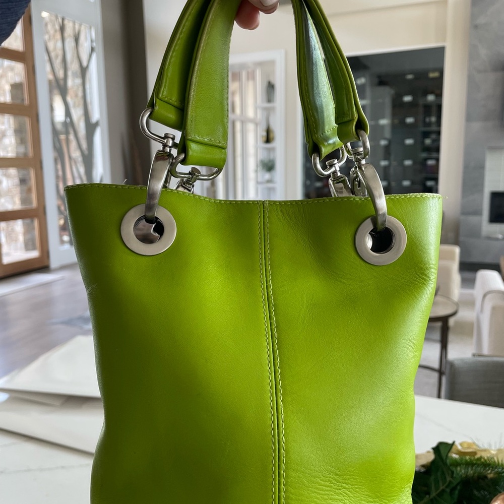 Hobo “lunch bag”in green apple